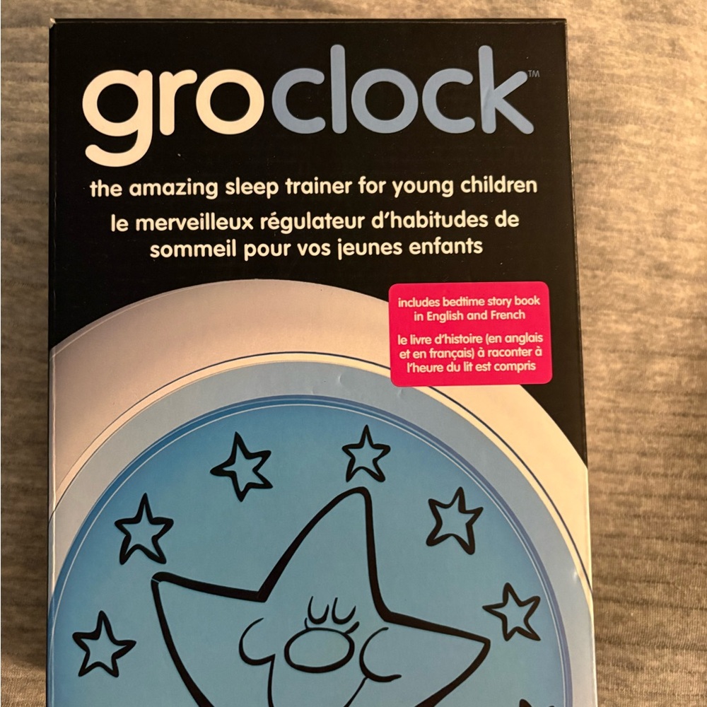 Groclock Sleep Trainer with Blue Star Design - Picture 4 of 5